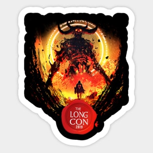 2019 The Long Con - Official Unofficial T-shirt Sticker